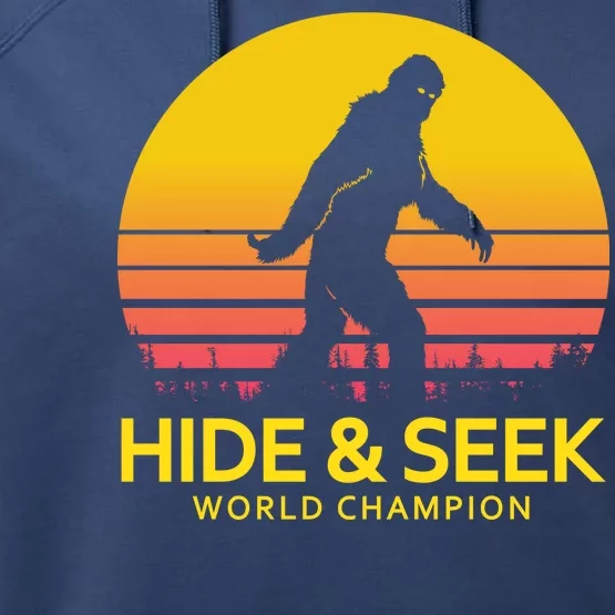 Hide and Seek World Champion Sasquatch Performance Fleece Hoodie