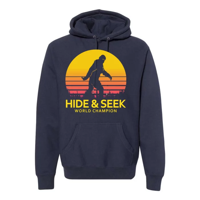 Hide and Seek World Champion Sasquatch Premium Hoodie