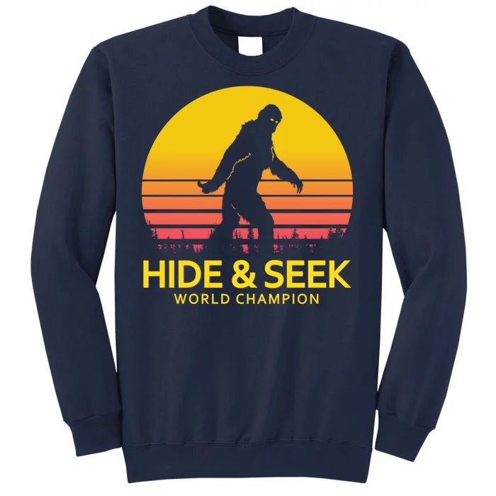 Hide and Seek World Champion Sasquatch Tall Sweatshirt