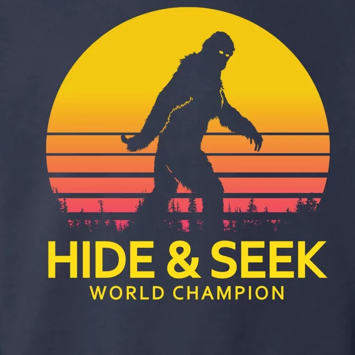 Hide and Seek World Champion Sasquatch Toddler Hoodie