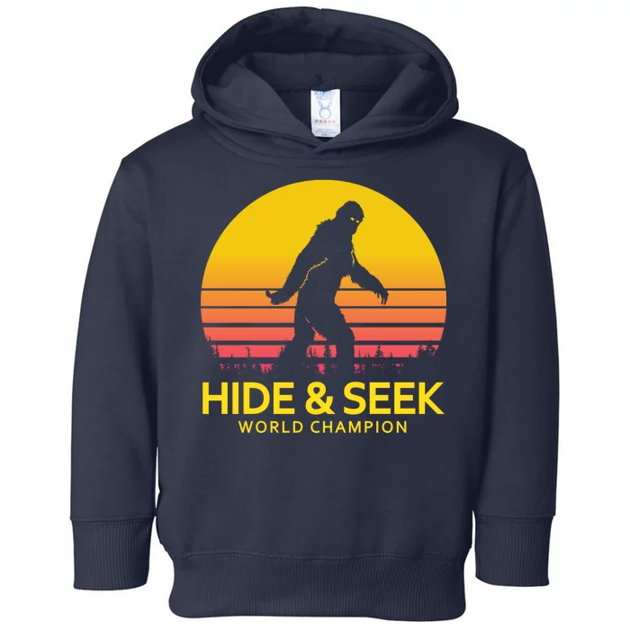 Hide and Seek World Champion Sasquatch Toddler Hoodie