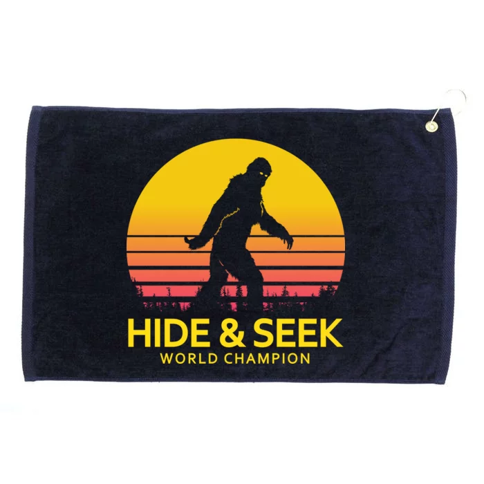 Hide and Seek World Champion Sasquatch Grommeted Golf Towel