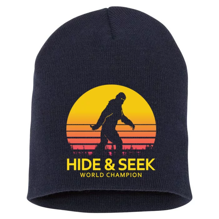 Hide and Seek World Champion Sasquatch Short Acrylic Beanie