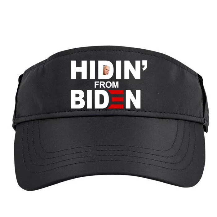 Hidin' From Biden Adult Drive Performance Visor