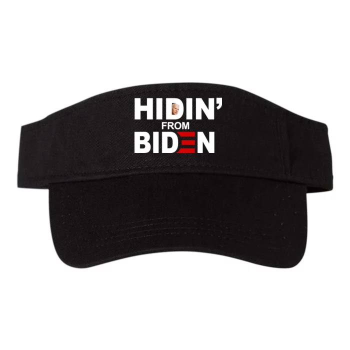 Hidin' From Biden Valucap Bio-Washed Visor