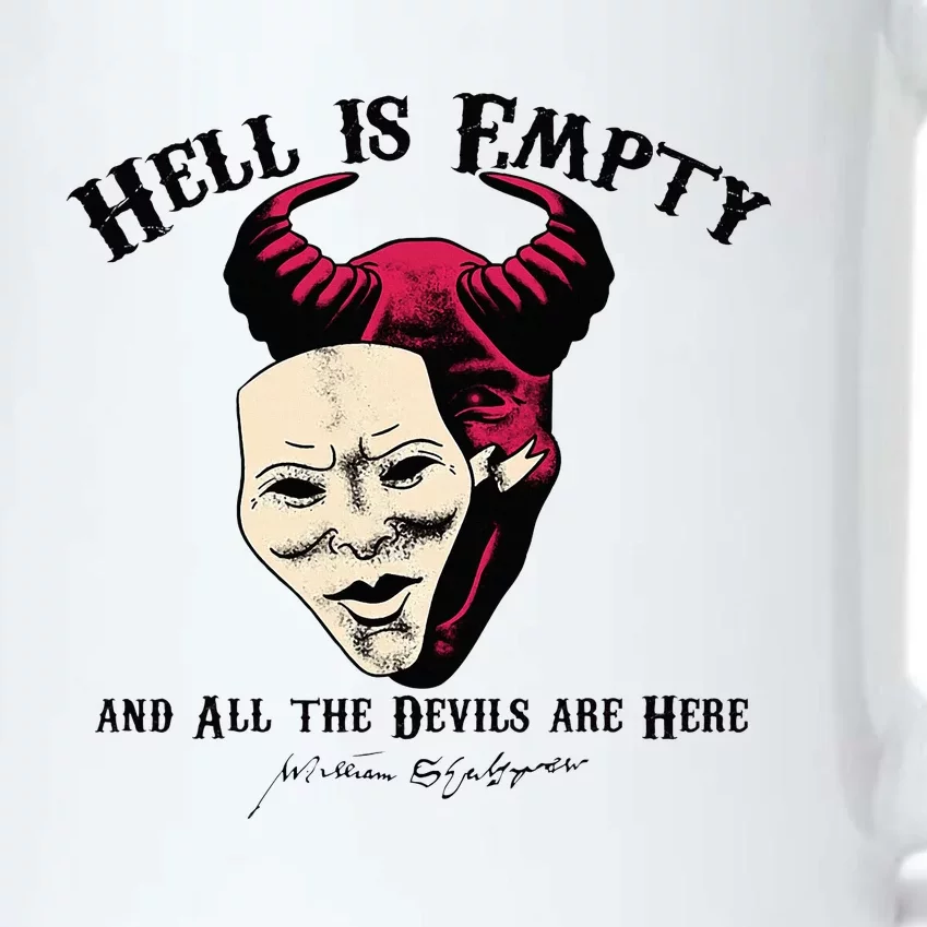 Hell Is Empty And All The Devils Are Here Shakespeare Meme Black Color Changing Mug