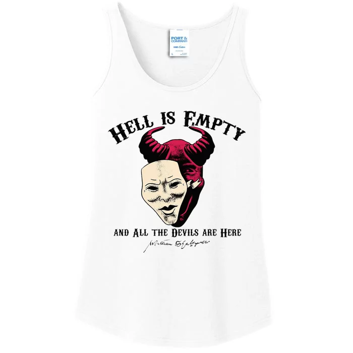 Hell Is Empty And All The Devils Are Here Shakespeare Meme Ladies Essential Tank