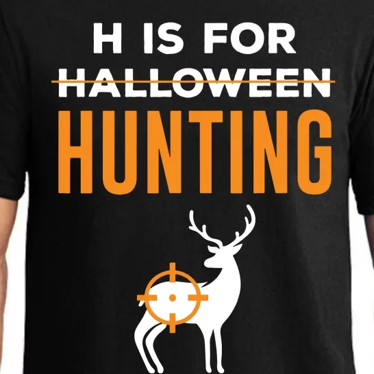 H Is For Hunting Halloween Hunter Pajama Set