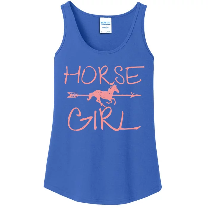 Horse Items For Little Jumping Horseback Riding Gift Cute Gift Ladies Essential Tank