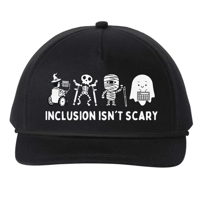 Halloween Inclusion for SLP and Sped Teachers Snapback Five-Panel Rope Hat