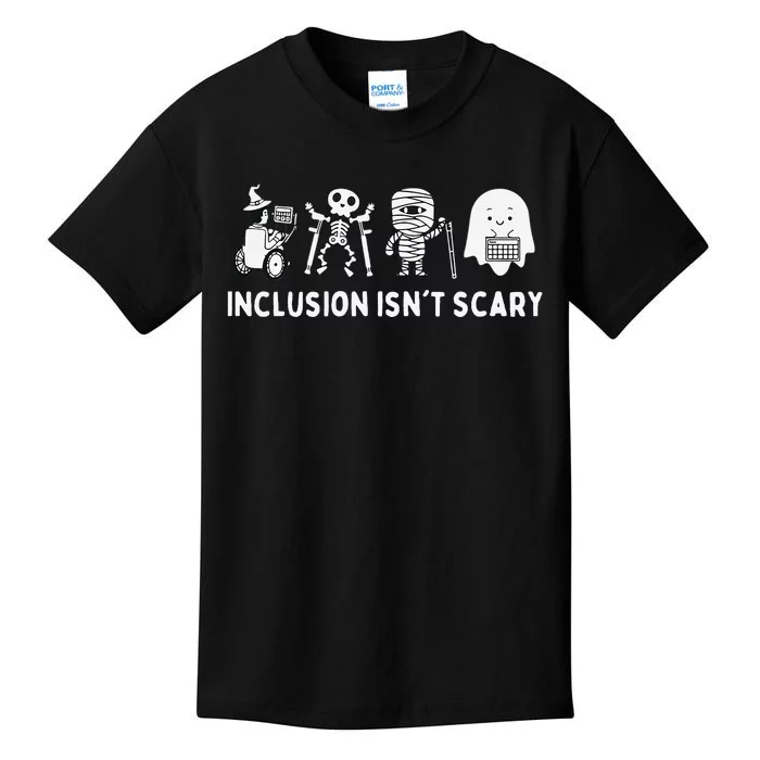 Halloween Inclusion for SLP and Sped Teachers Kids T-Shirt