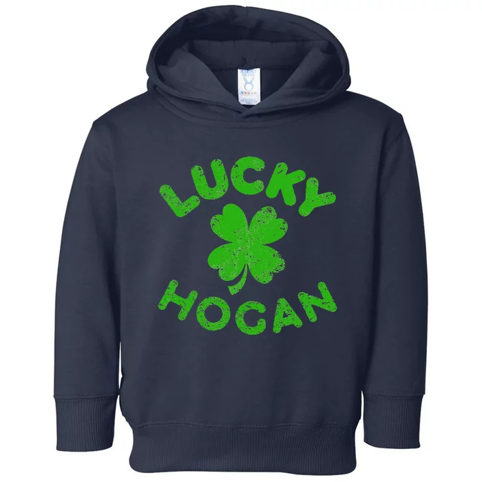 Hogan Irish Family Saint Patrick's Day Irish Hogan Toddler Hoodie