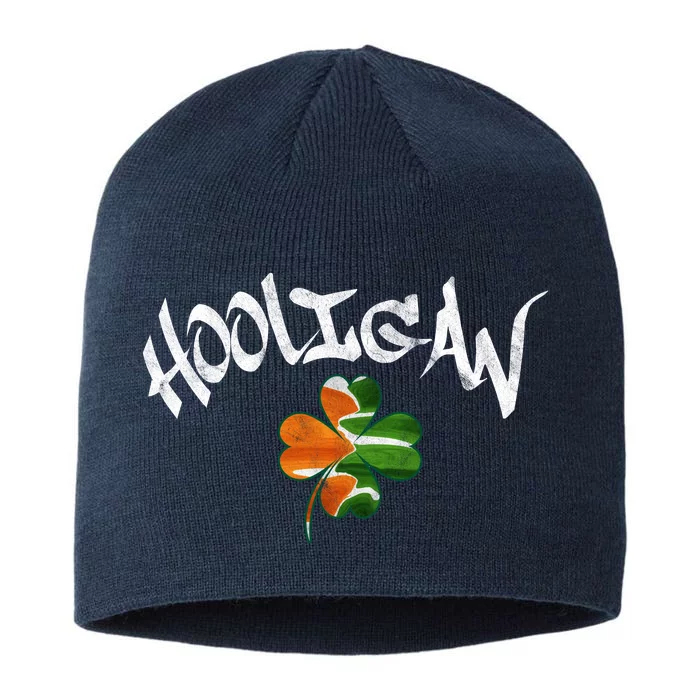 Hooligan Irish Flag St Patricks Day 8 1/2in Sustainable Knit Beanie