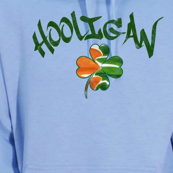 Hooligan Irish Flag St Patricks Day Unisex Surf Hoodie