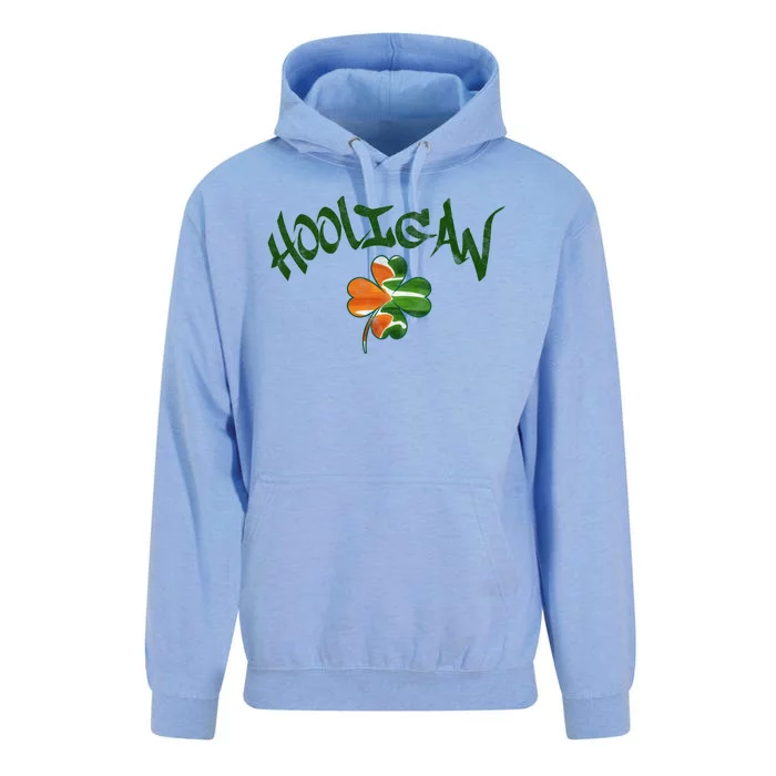 Hooligan Irish Flag St Patricks Day Unisex Surf Hoodie