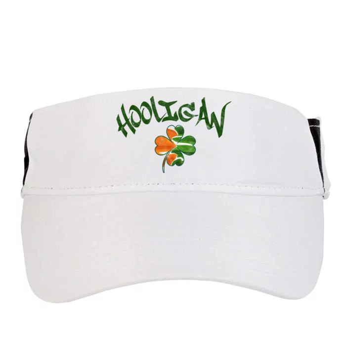 Hooligan Irish Flag St Patricks Day Adult Drive Performance Visor