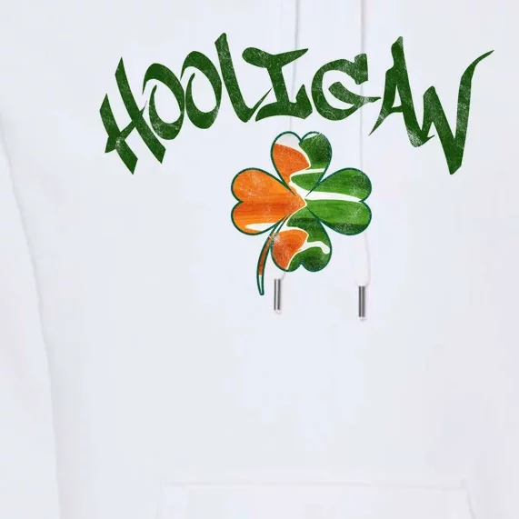 Hooligan Irish Flag St Patricks Day Premium Hoodie