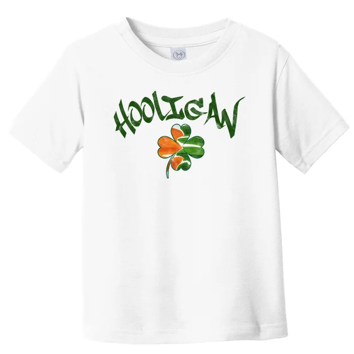 Hooligan Irish Flag St Patricks Day Toddler T-Shirt