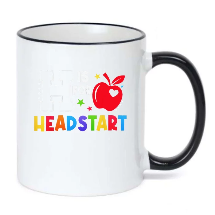 H Is For Head Start Teacher First Day Of School Tee Black Color Changing Mug