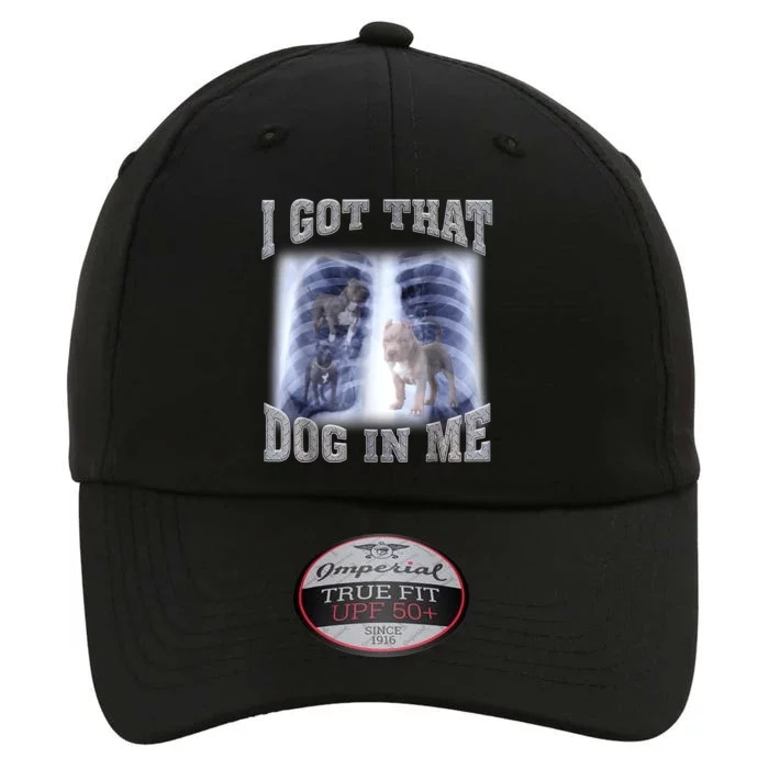 Hilarious I Got That Dog In Me Xray Meme Funny The Original Performance Cap