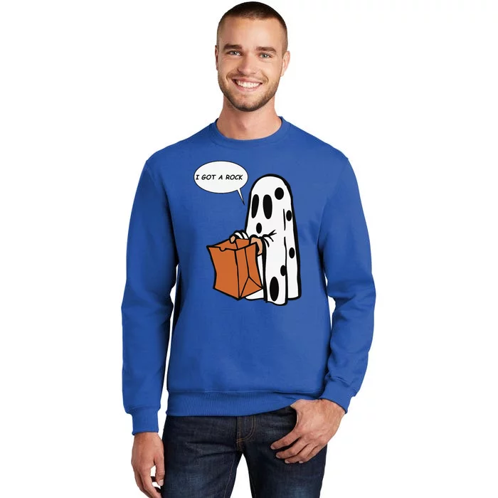 Halloween I Got A Rock Ghost Tall Sweatshirt