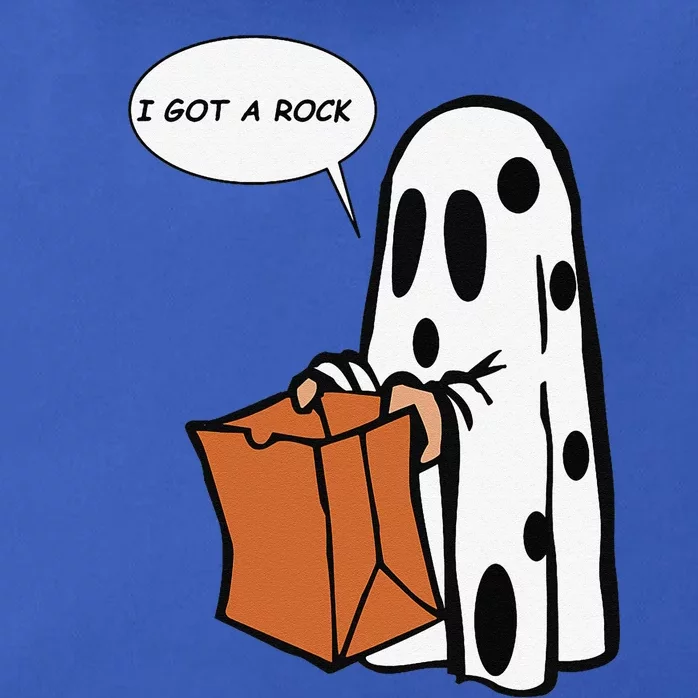 Halloween I Got A Rock Ghost Zip Tote Bag