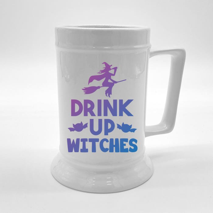 Halloween Ing Gift Up Witches Meaningful Gift Front & Back Beer Stein