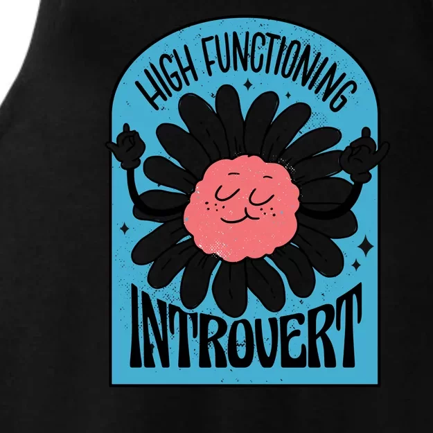 High Functioning Introvert Ladies Tri-Blend Wicking Tank