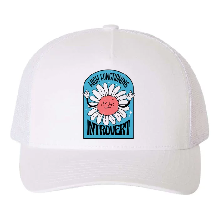 High Functioning Introvert Yupoong Adult 5-Panel Trucker Hat