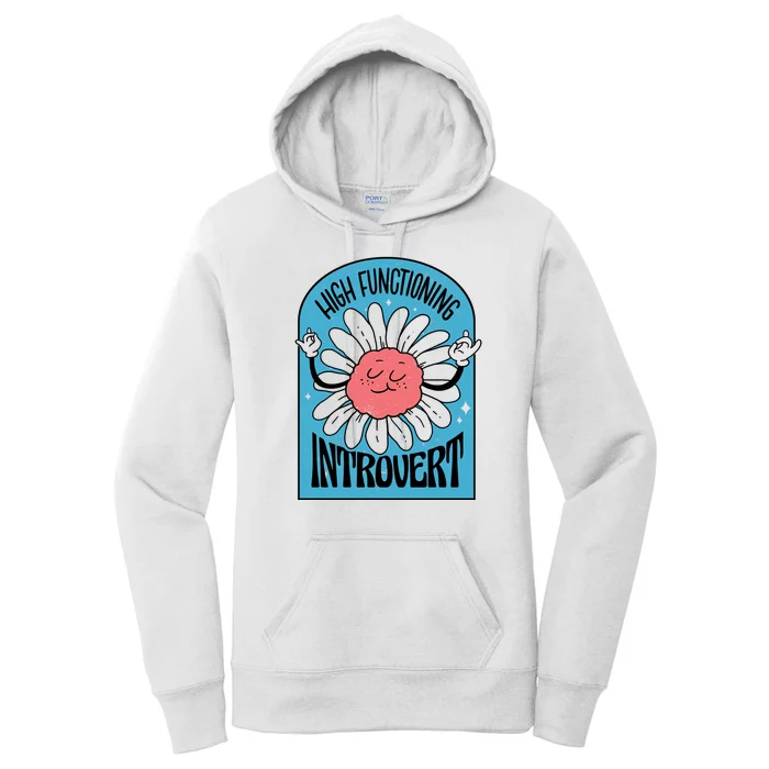 High Functioning Introvert Women's Pullover Hoodie