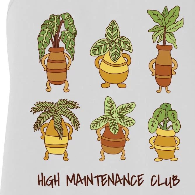 High Maintenance Club Plant Women's Racerback Tank