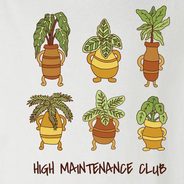 High Maintenance Club Plant Toddler Long Sleeve Shirt