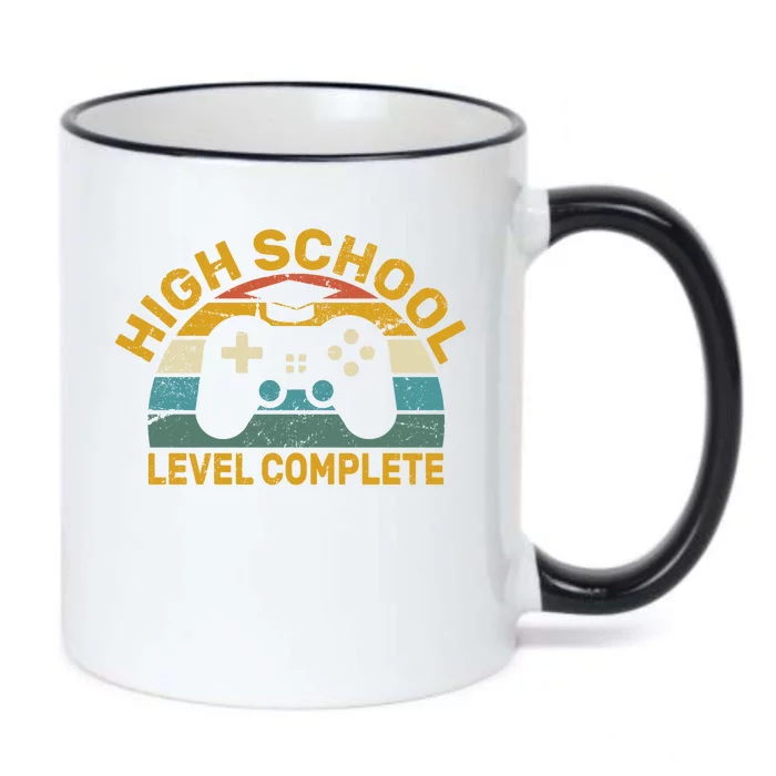 High School Grad Level Complete Black Color Changing Mug