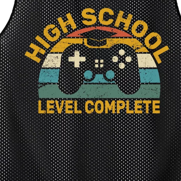 High School Grad Level Complete Mesh Reversible Basketball Jersey Tank