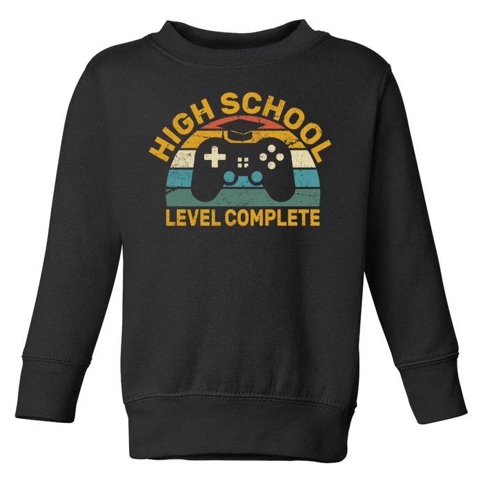 High School Grad Level Complete Toddler Sweatshirt