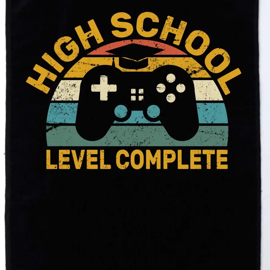 High School Grad Level Complete Platinum Collection Golf Towel