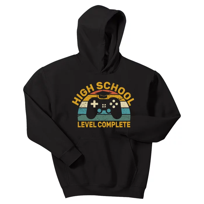 High School Grad Level Complete Kids Hoodie