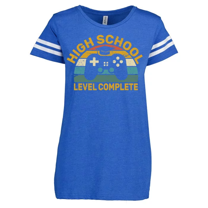 High School Grad Level Complete Enza Ladies Jersey Football T-Shirt