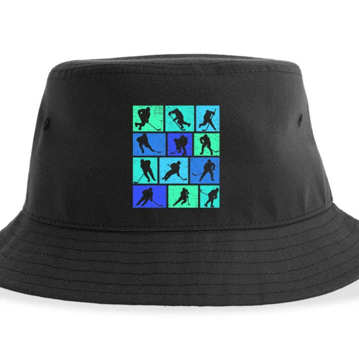 Hockey Ice Hockey Sustainable Bucket Hat