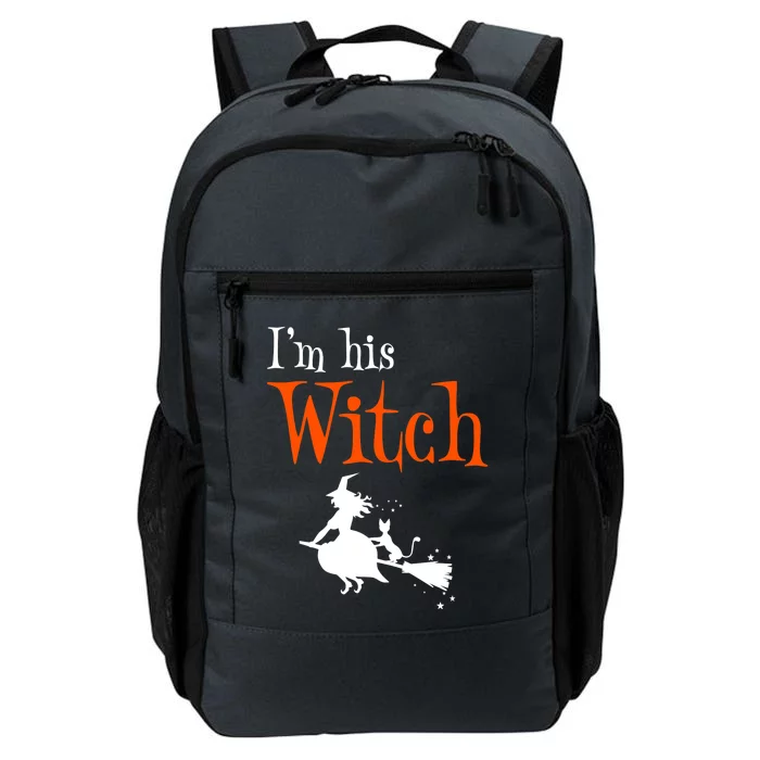 Halloween Im His Witch Matching Funny Costume For Couples Daily Commute Backpack