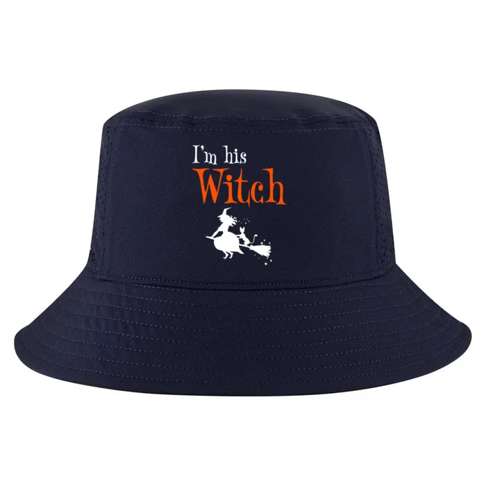 Halloween Im His Witch Matching Funny Costume For Couples Cool Comfort Performance Bucket Hat