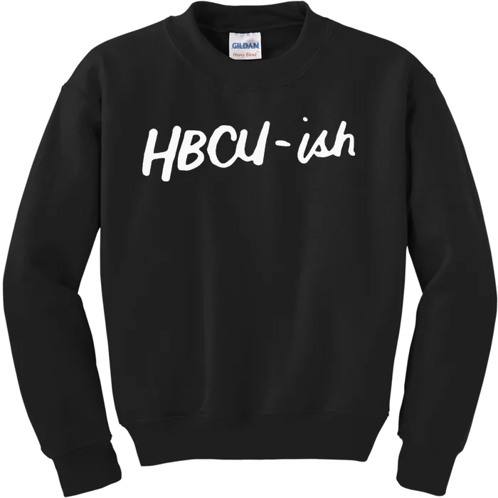 HBCU ISH Historical Black College Alumni Kids Sweatshirt