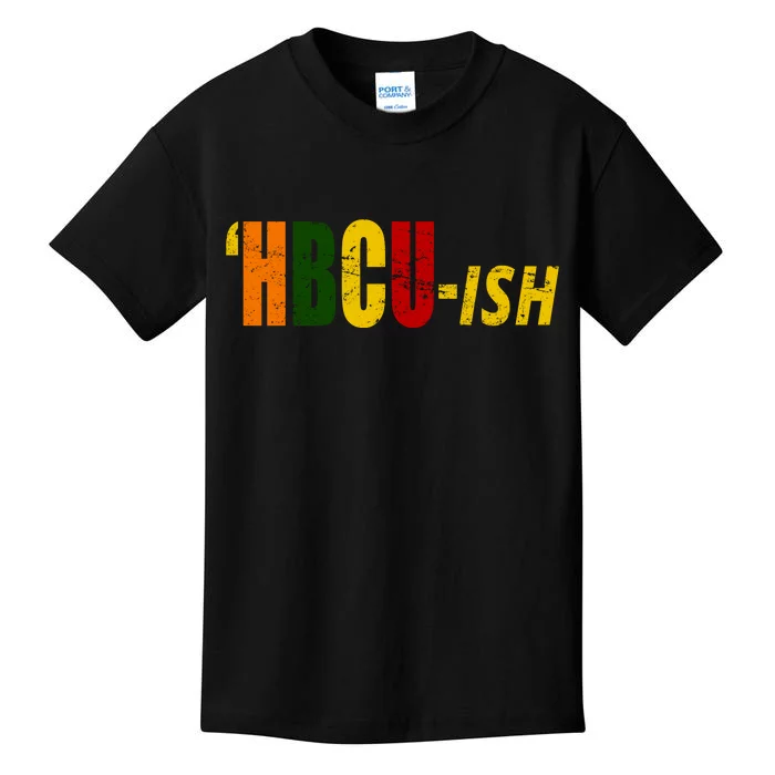 HBCU Ish Historically Black College Alumni Kids T-Shirt