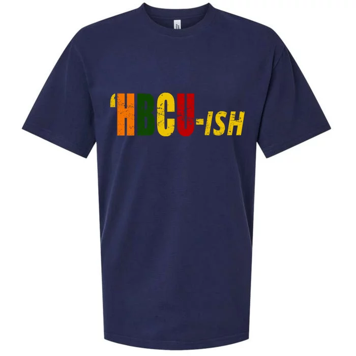 HBCU Ish Historically Black College Alumni Sueded Cloud Jersey T-Shirt