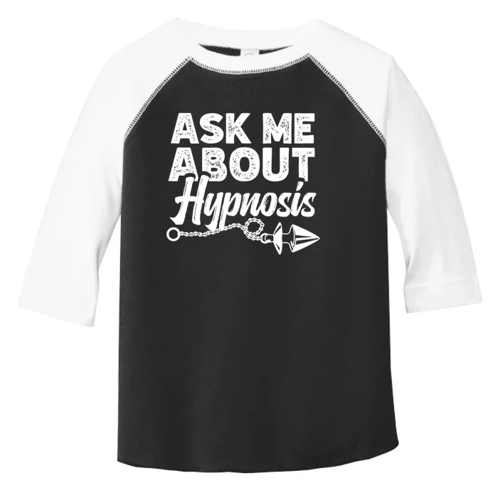 Hypnotic Illusion Hypnosis Ask Me About Hypnosis Toddler Fine Jersey T-Shirt