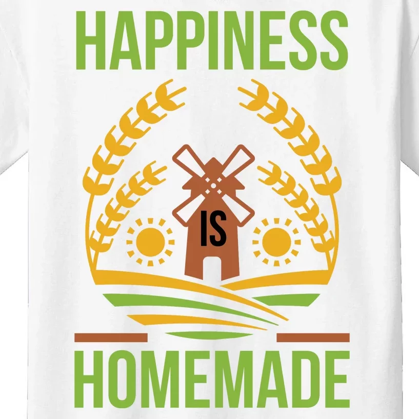 Happiness Is Homemade Kids T-Shirt