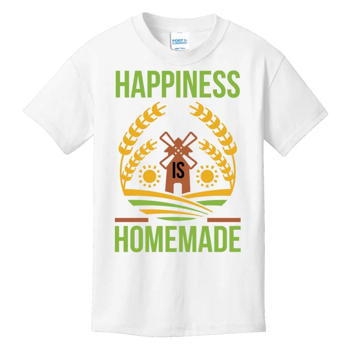 Happiness Is Homemade Kids T-Shirt