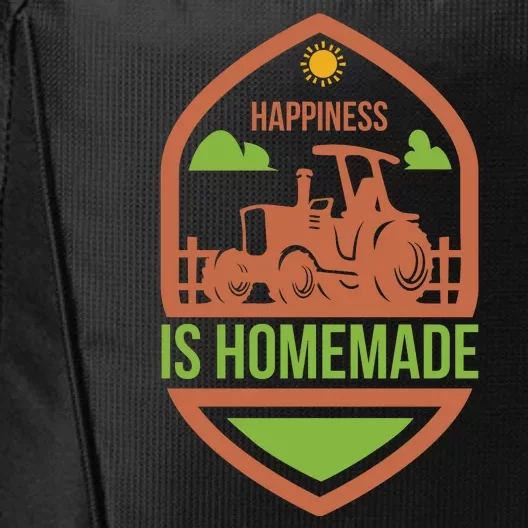 Happiness Is Homemade City Backpack