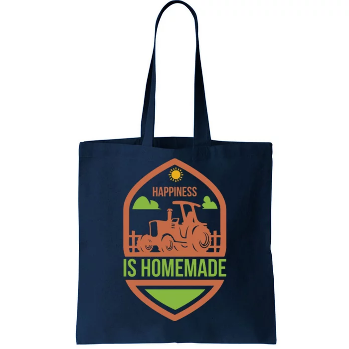 Happiness Is Homemade Tote Bag