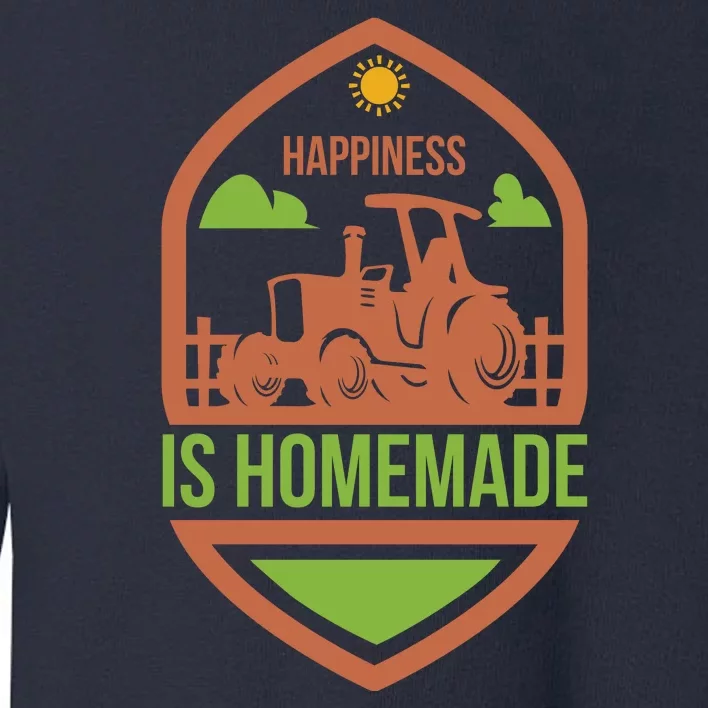 Happiness Is Homemade Toddler Sweatshirt